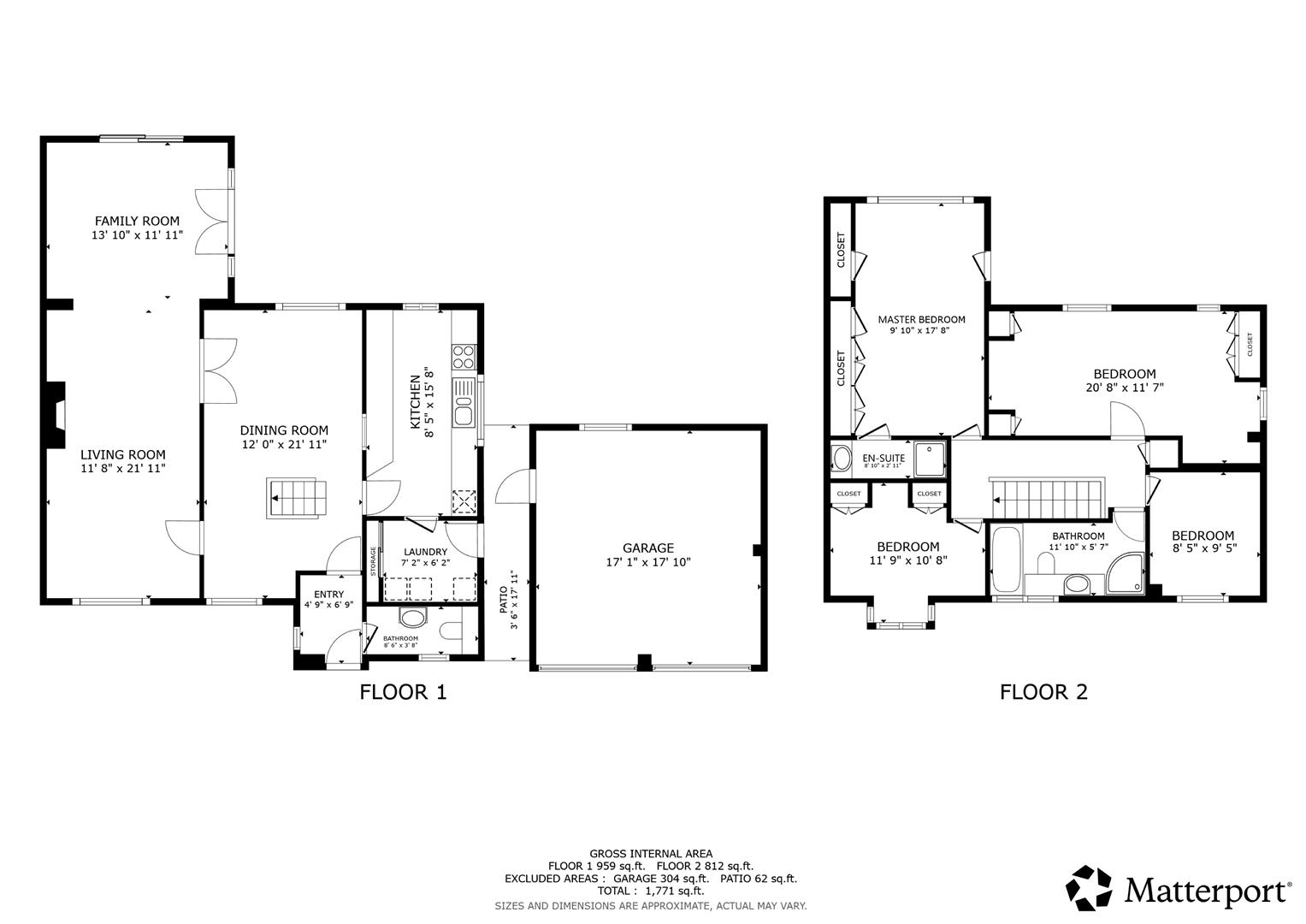 Floorplan for Nantlais, Corntown